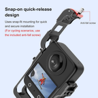 Metal Camera Cage with Lens Protector for DJI Osmo Action 360
