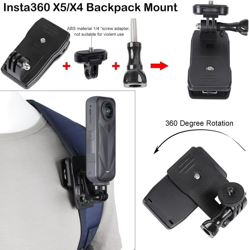 Screen protector and accessories bundle for Insta360 X5/X4