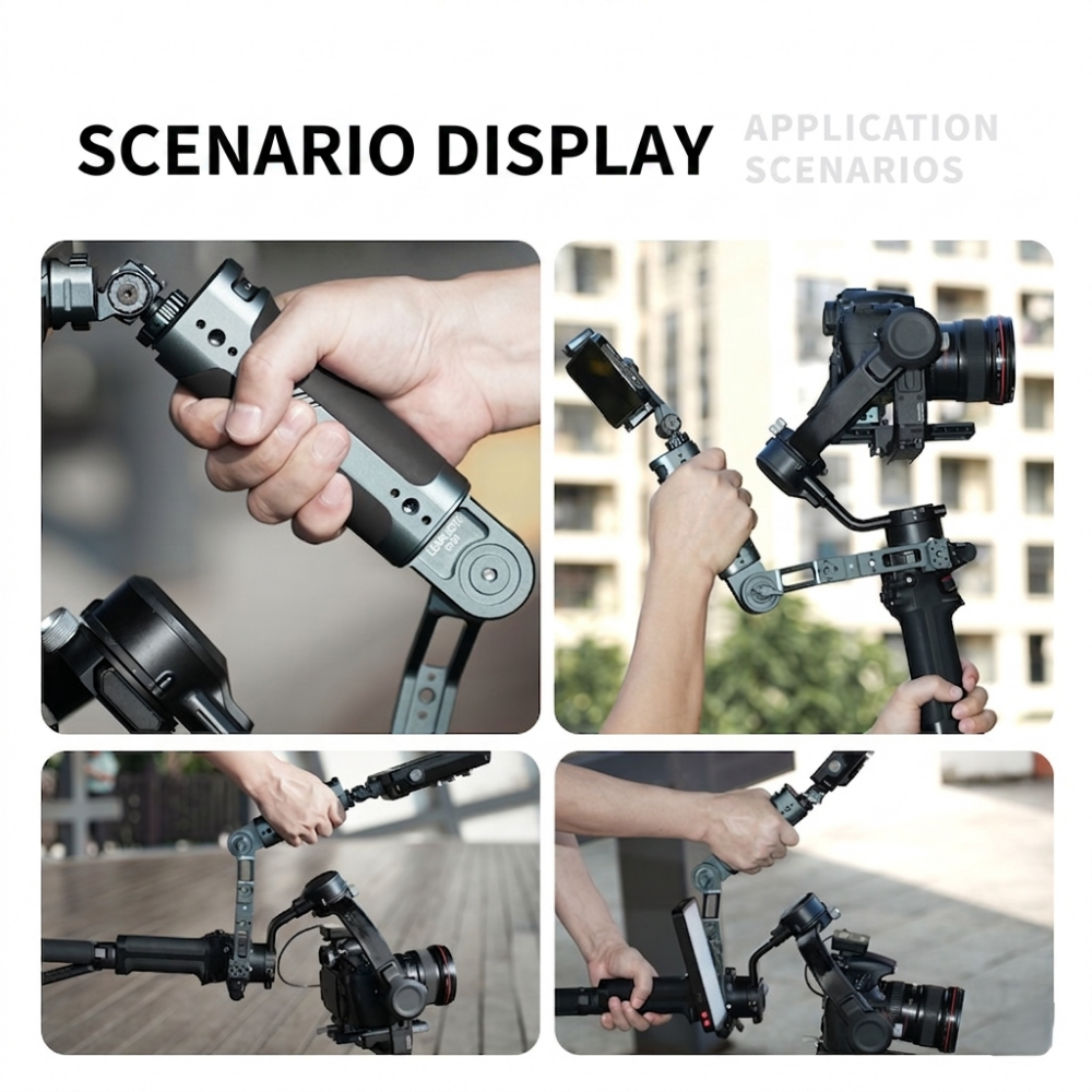 quick release gimbal side handle
