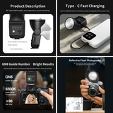 mini speedlite with built in battery