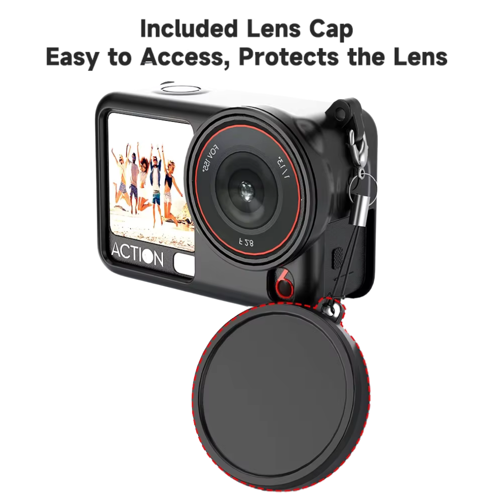 anti slip silicone case for action camera
