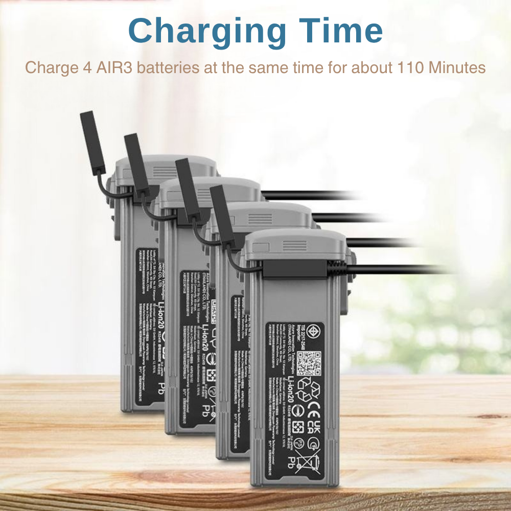 charger for dji air 3 battery