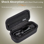 DJI Pocket 3 case, Osmo Pocket 3 bag, camera travel case, gimbal protective case, waterproof camera case, shockproof gimbal case, portable camera bag, Osmo Pocket accessories case, creator combo bag, camera gear organizer, EVA camera case, PU gimbal case, travel camera case, black camera bag, DJI storage case.