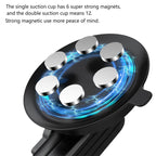 Windshield suction cup car mount for action cameras and mobile phones