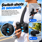 Insta360 X6 POV Chest Mount with Adjustable Shooting Angles