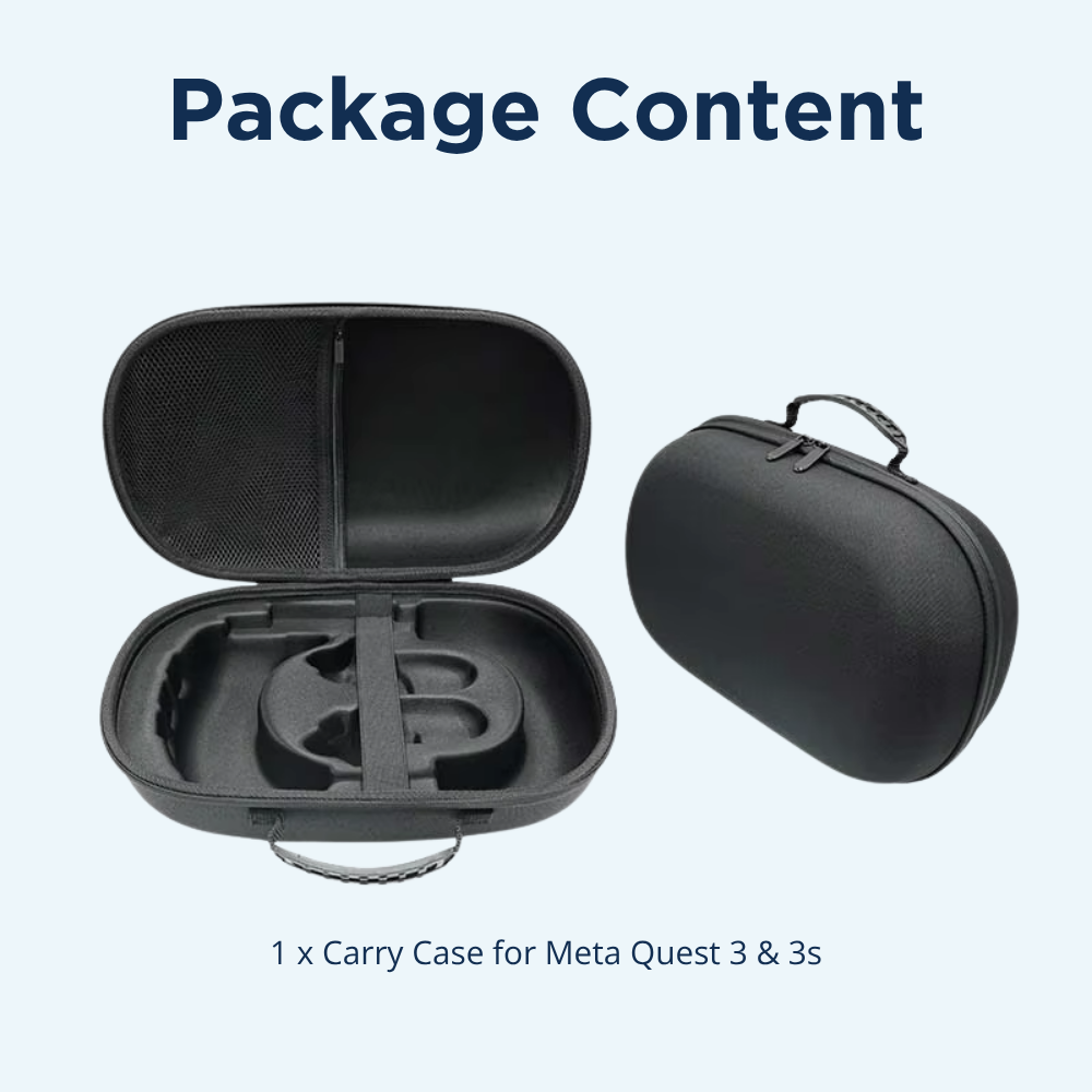 Portable EVA case for Quest 3 controllers