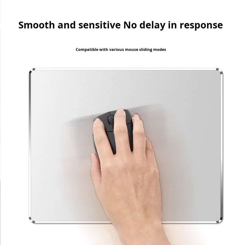 Aluminum Mouse Pad Double Sided Waterproof Gaming Mat