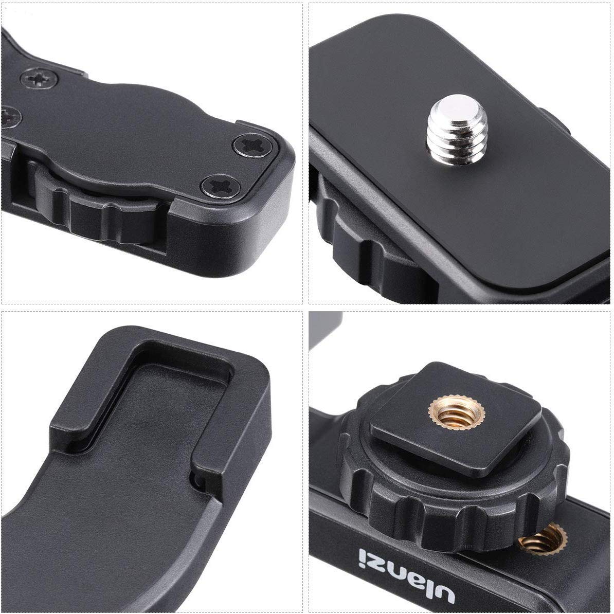 Universal camera rig bracket for vlogging accessories