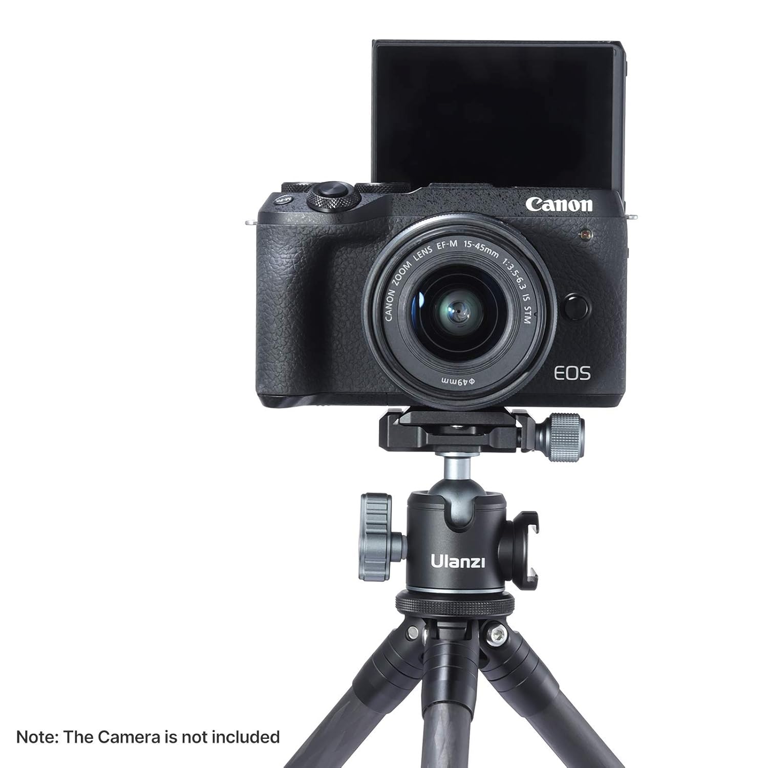 360 degree tripod ball head for DSLR and mirrorless cameras