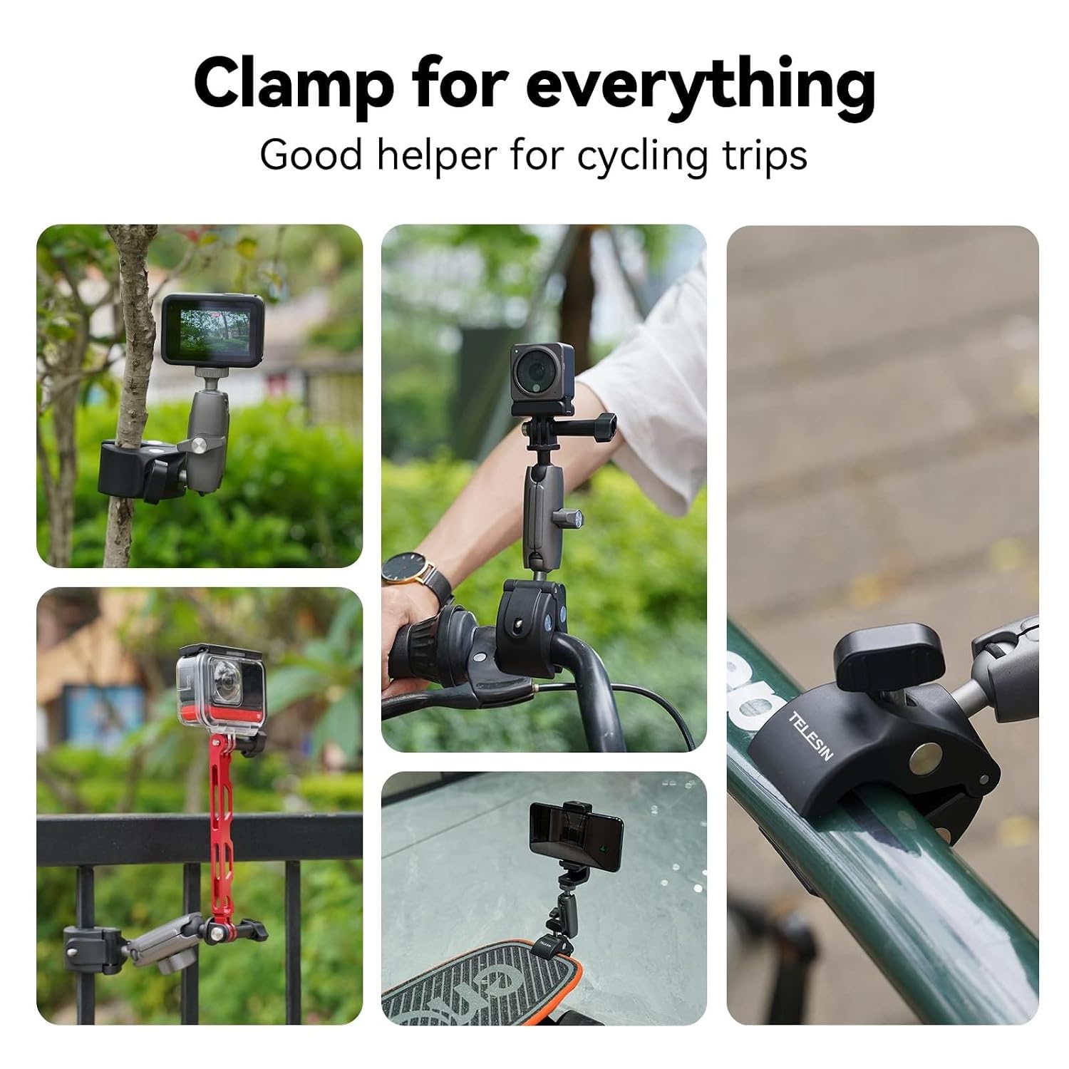 aluminium handle abr mount for dji osmo action 6