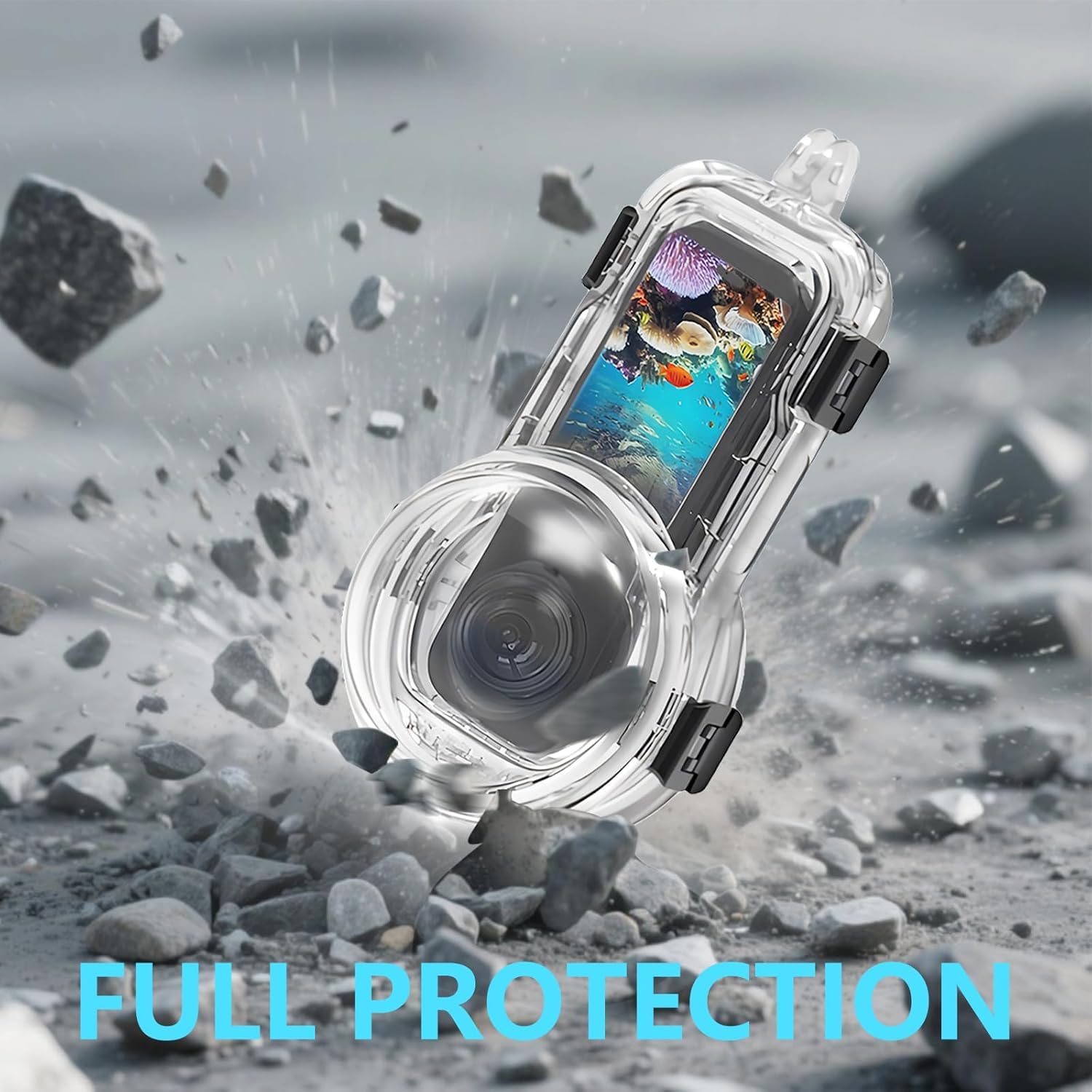 magnetic underwater case insta360 x5