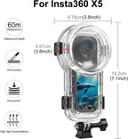insta360 x5 snorkeling waterproof case