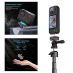 dual mount quick release camera adapter