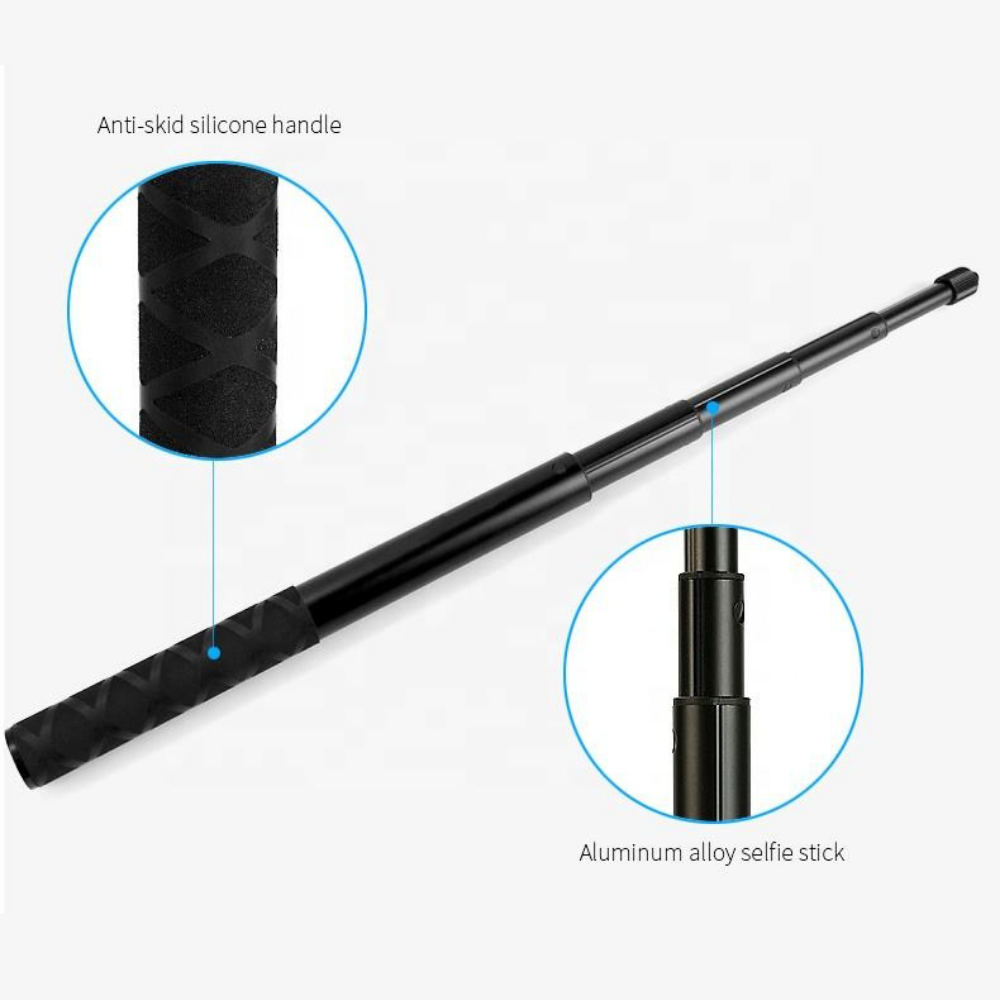 Invisible Selfie Stick for 360 Cameras | Lightweight Aluminum Extension Pole with 1/4 Mount | Compatible with Insta360 X5/ X4/X3, DJI Osmo 360 and GoPro Max