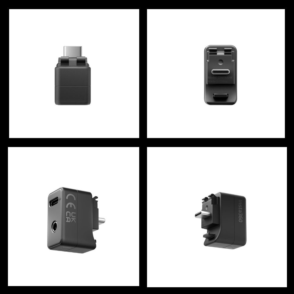insta360 x5 audio recording accessory
