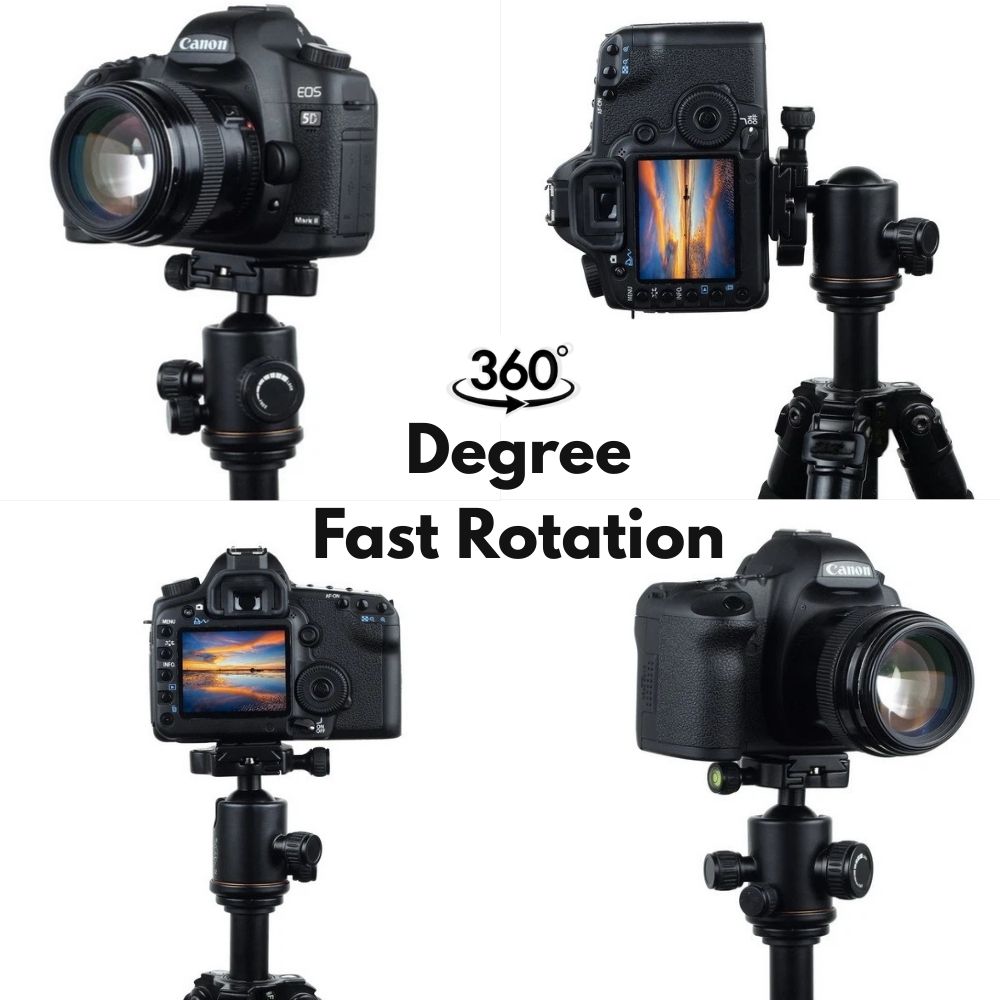 Professional Tripod Head, Monopod Ball Head