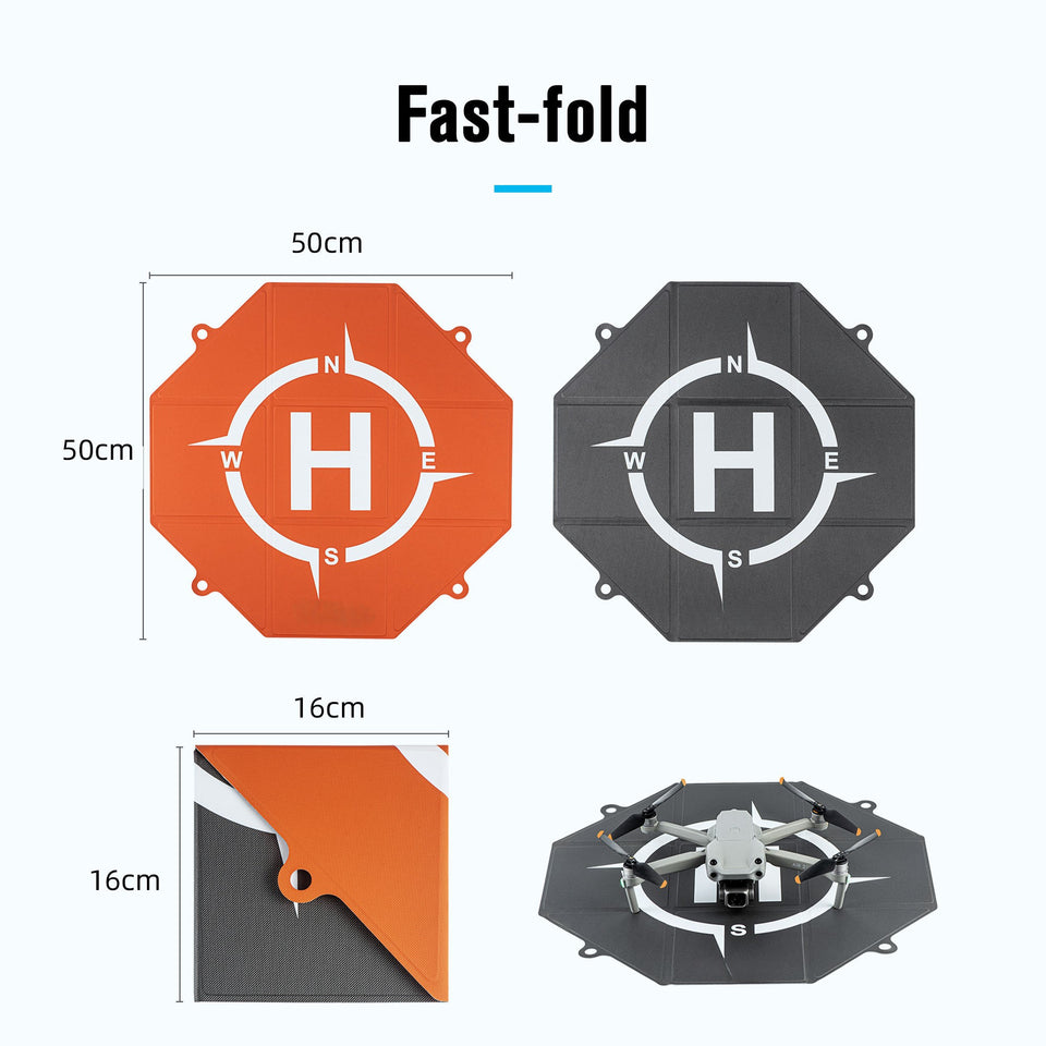 Pro drone landing mat accessory for stable landings and takeoff