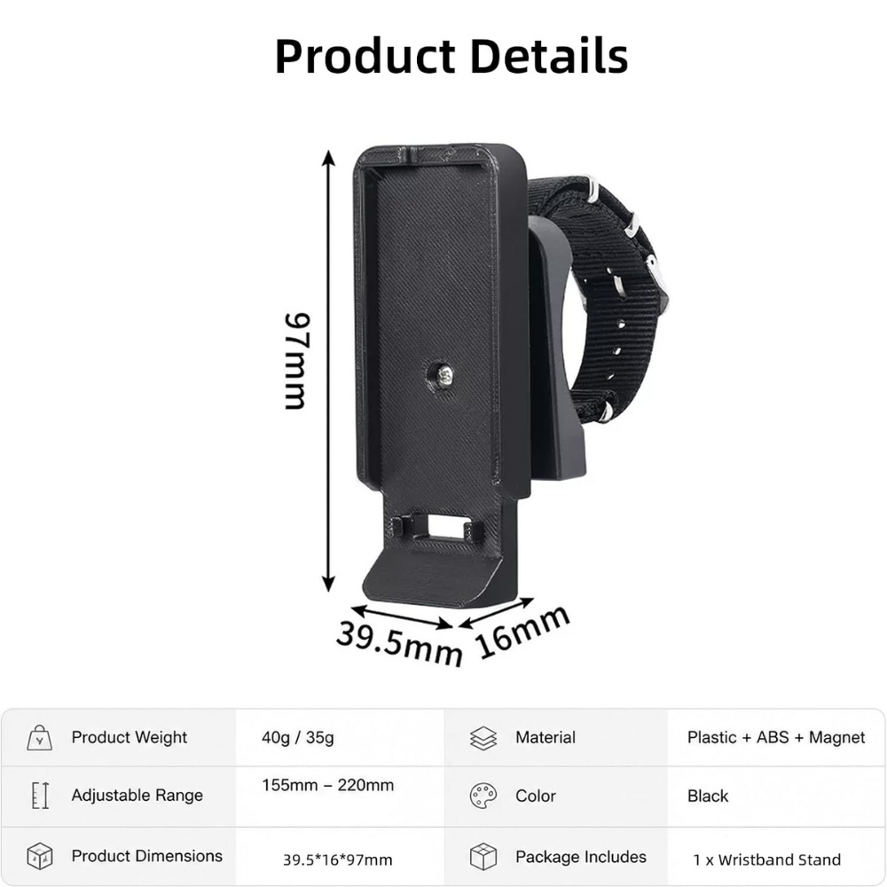 Luna Ultra Touchscreen Monitor Strap with Long and Short Straps