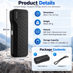 Hard Shell Storage Case for DJI Osmo Pocket 4 Pro secure latch lock