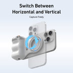 ShotGrip Magnetic Camera Grip with Wireless Shutter for Smartphones |  Telesin