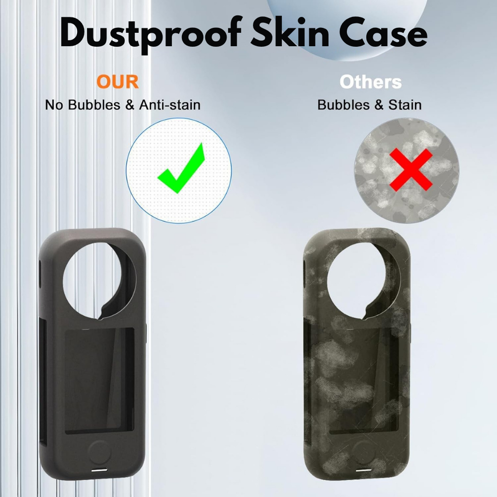 lightweight silicone case camera protection