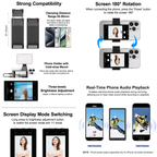 compact selfie monitor for vlogging