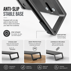 Desktop Monitor Stand aluminum alloy and ABS riser