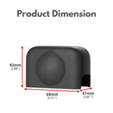 Durable silicone lens case for DJI Osmo 360