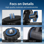 1/4 inch screw suction cup camera holder