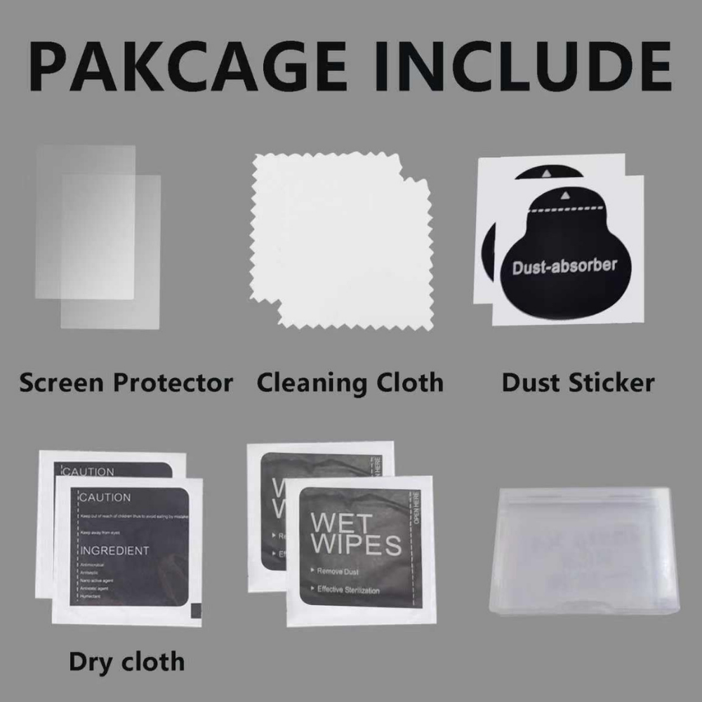 Insta360 X4 Air anti scratch tempered glass screen protector