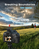 Long battery life wireless mic with fast charging storage case