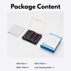 Multi coated ND filters for Insta360 camera