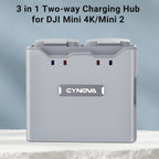 DJI Mini battery charging hub dual slot power bank