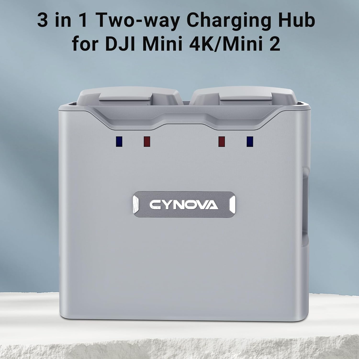DJI Mini battery charging hub dual slot power bank