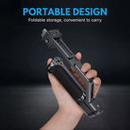 Gimbal Handgrip Handle with cold shoe mount