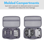 shockproof drone carrying case eva material