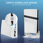 PS5 Slim wall mount with safety lock design