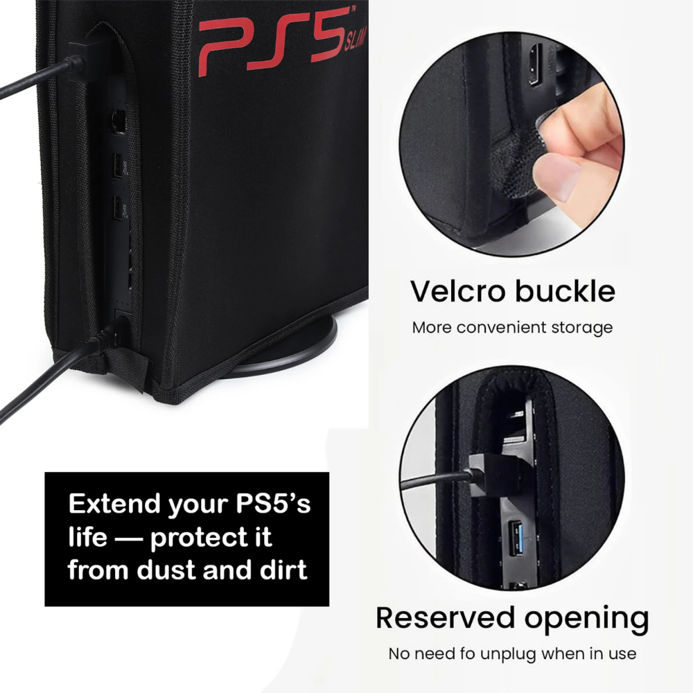Anti dust cover for PS5 Slim digital edition
