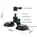 Windshield suction cup car mount for mobile phones