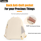 Interior view showing camera, lens, and iPad storage compartments