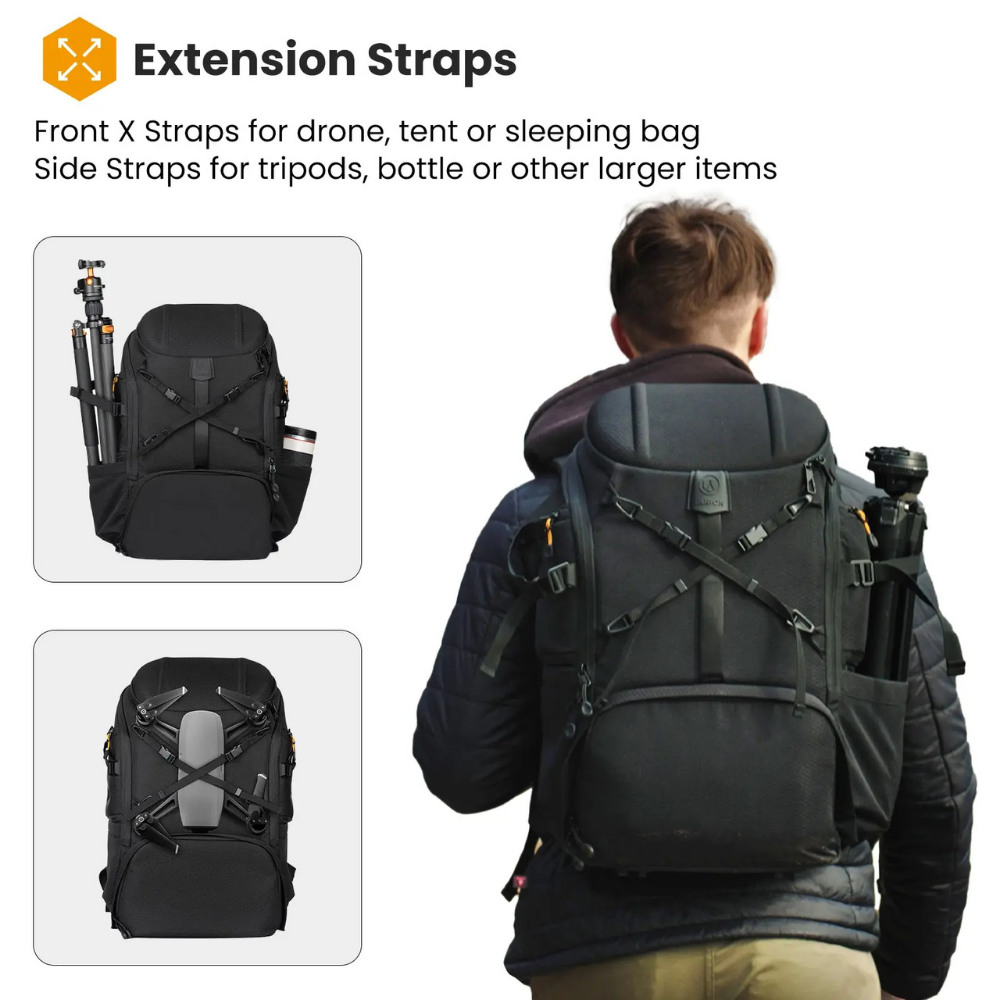 waterproof bottom camera backpack for outdoor photography