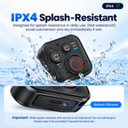 Wireless Camera Remote with Long and Short Wrist Straps