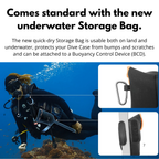 deep dive case for 360 camera clear footage
