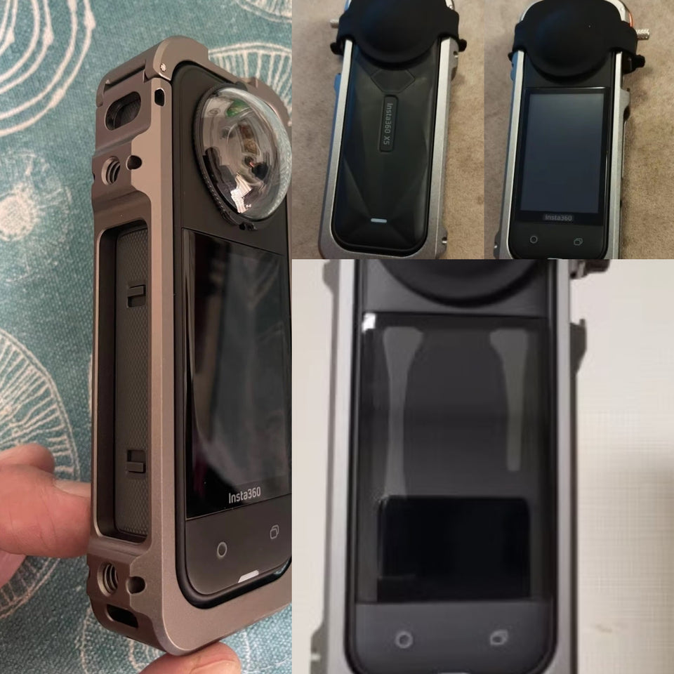 Aluminum cage for Insta360 X5