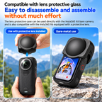 Insta360 X6 panoramic camera lens cap