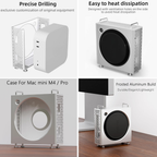 mac mini m4 cooling stand cover