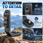 Vertical Shooting L Bracket for Insta 360 X6 Accessories