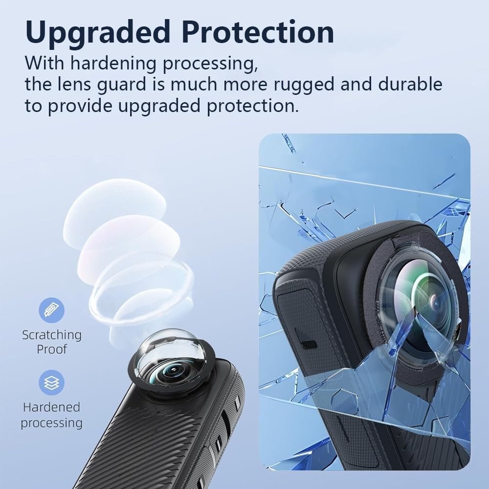 Insta360 X3 dual lens cover high clarity protector