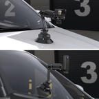 aluminium extension rod camera mount for wide angle shooting