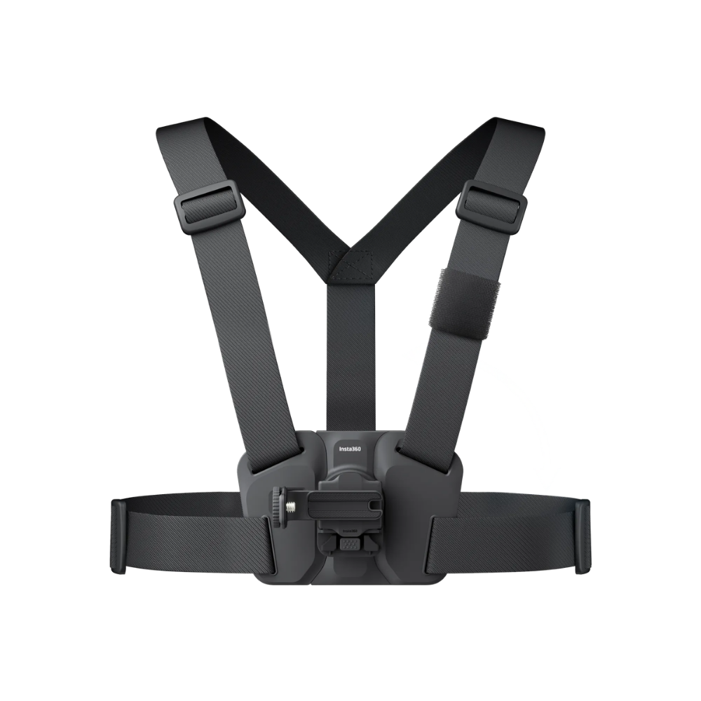 Lightweight Insta360 Chest Strap Mount for Cycling and Hiking
